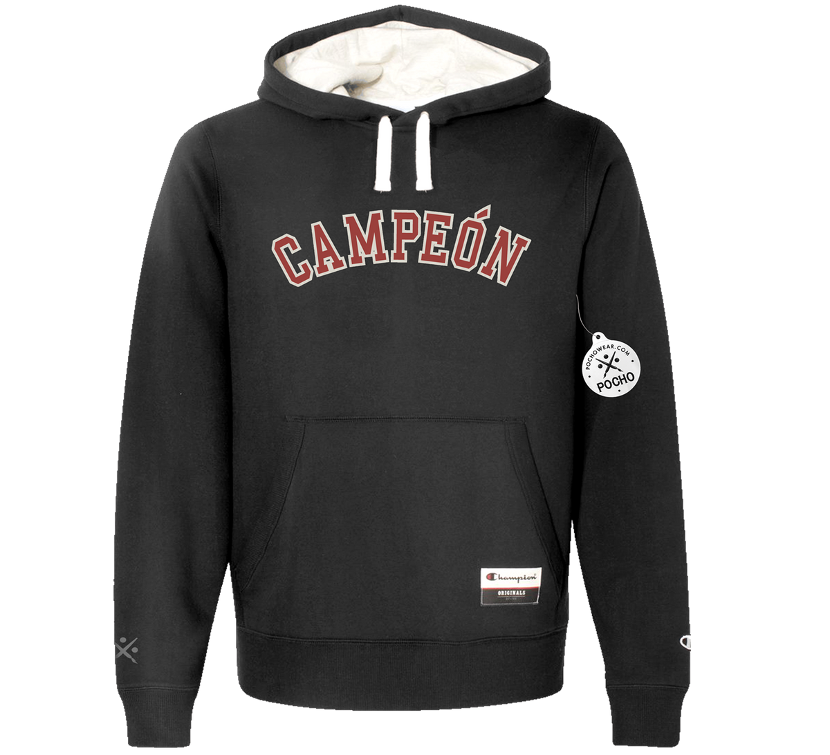 Campeon Champion Sueded Fleece Pullover Hoodie