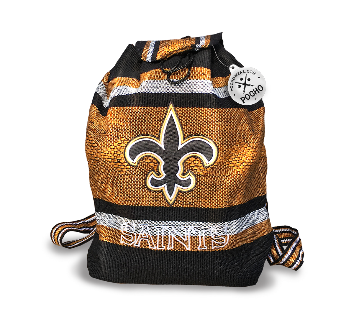 New Orleans Saints Backpack - Reusable Goodie Bag – Pocho Wear