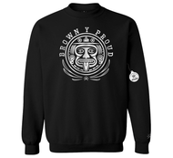 Brown y Proud Crew Sweatshirt