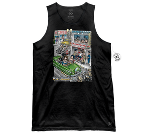 Downtown Action Mc Pancho x Teen Angels Collaboration Tank Top