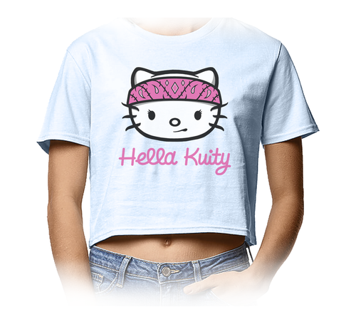 hello kitty, crop tshirt, streetwear, fashionista, los angeles fashion 