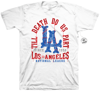 LA Till Death - White Tee