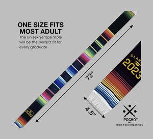 Class Of 2023 Simple Sarape sash