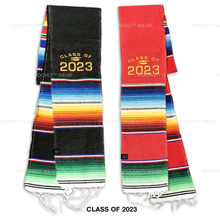 Class Of 2023 Simple Sarape sash
