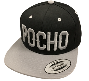 Pocho "Silver and Black Blocks"  Hat