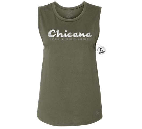 Chicana Campeon- Womens Muscle Tank