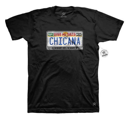 Chicana Identity Blinged out Mens Tee