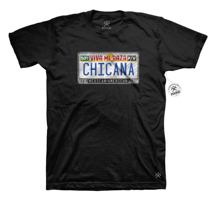 Chicana Identity Blinged out Mens Tee