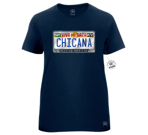 Chicana Identity Blinged Out Ladies Tee