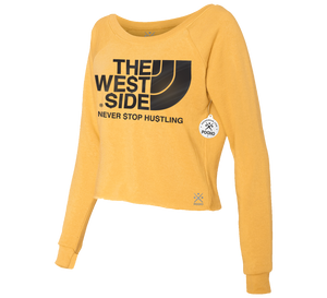 The West Side Cropped Crew Sweatshirt