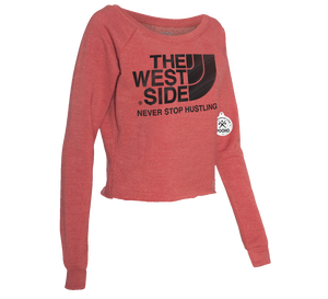 The West Side Cropped Crew Sweatshirt