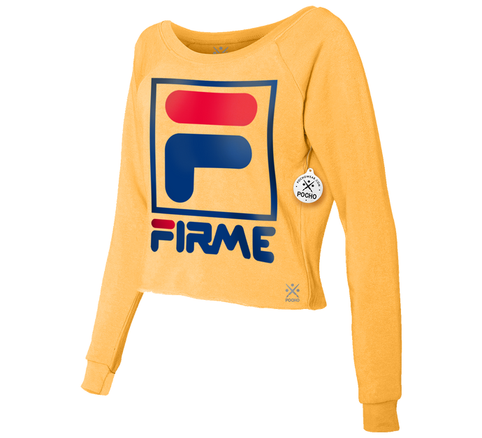 Firme Cropped Crew Sweatshirt