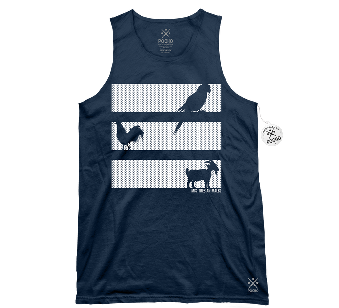 Mis Tres Animales Tank Top