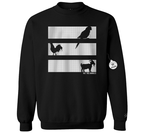 Mis Tres Animales Crew Sweatshirt