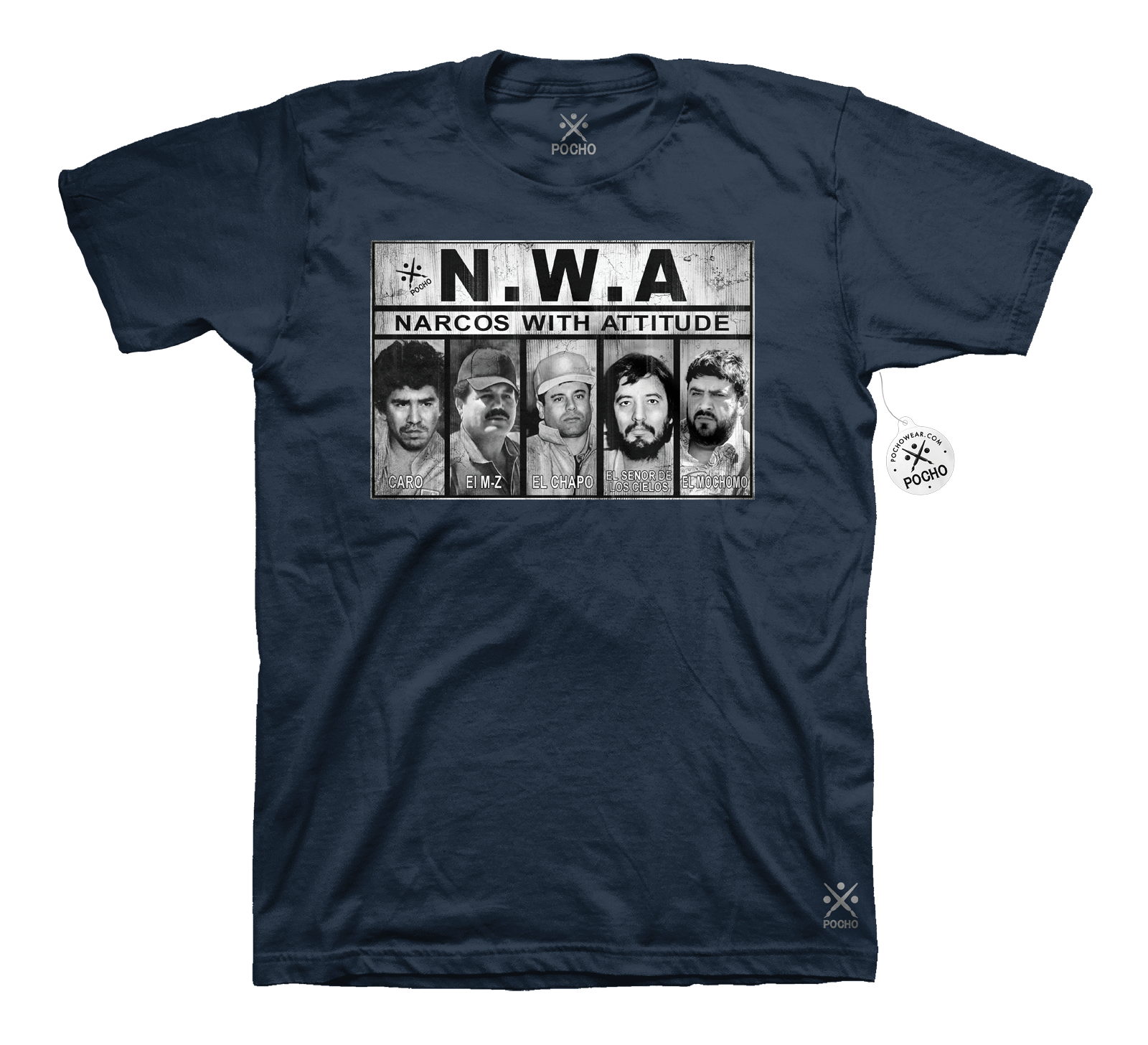 NWA Narcos With Attitude Narco Cartel Tee – Pocho Wear