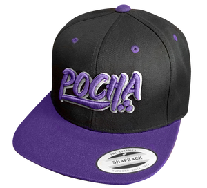 Pocha "Mi Vida Loca" Purple Black hat