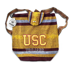 USC Trojans Backpack Reusable Goodie Bag Pocho Wear