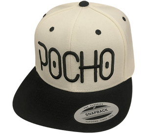 Pocho "El Neon" Black on natural Hat