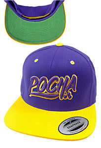 Pocha "Mi Vida Loca" purple Gold hat